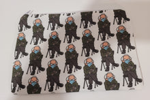 Load image into Gallery viewer, "Bernie Sits" Inauguration Day Zippered Pouch