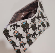 Load image into Gallery viewer, NEW FEMINIST ZIPPER POUCHES!!! Customizable Lined Canvas Zipper Pouches in Three Sizes