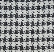 Load image into Gallery viewer, Black and White Houndstooth Knit Infinity Scarf