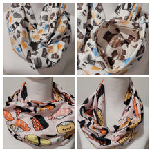 Load image into Gallery viewer, NEW KNIT INFINITY SCARVES: Customizable Knit Infinity Scarf with Optional Hidden Pocket