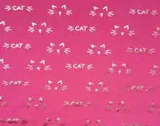 Load image into Gallery viewer, The Cat's Meow Double Loop Combo Flannel/Knit Infinity Scarf